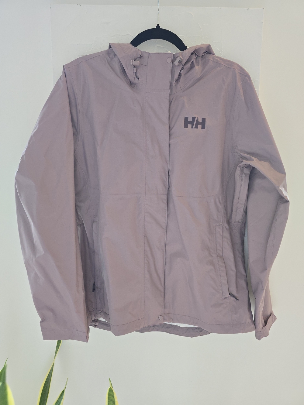 Helly Hansen Lightweight Hooded Rain Running Jacket Shell - Womens Size Large